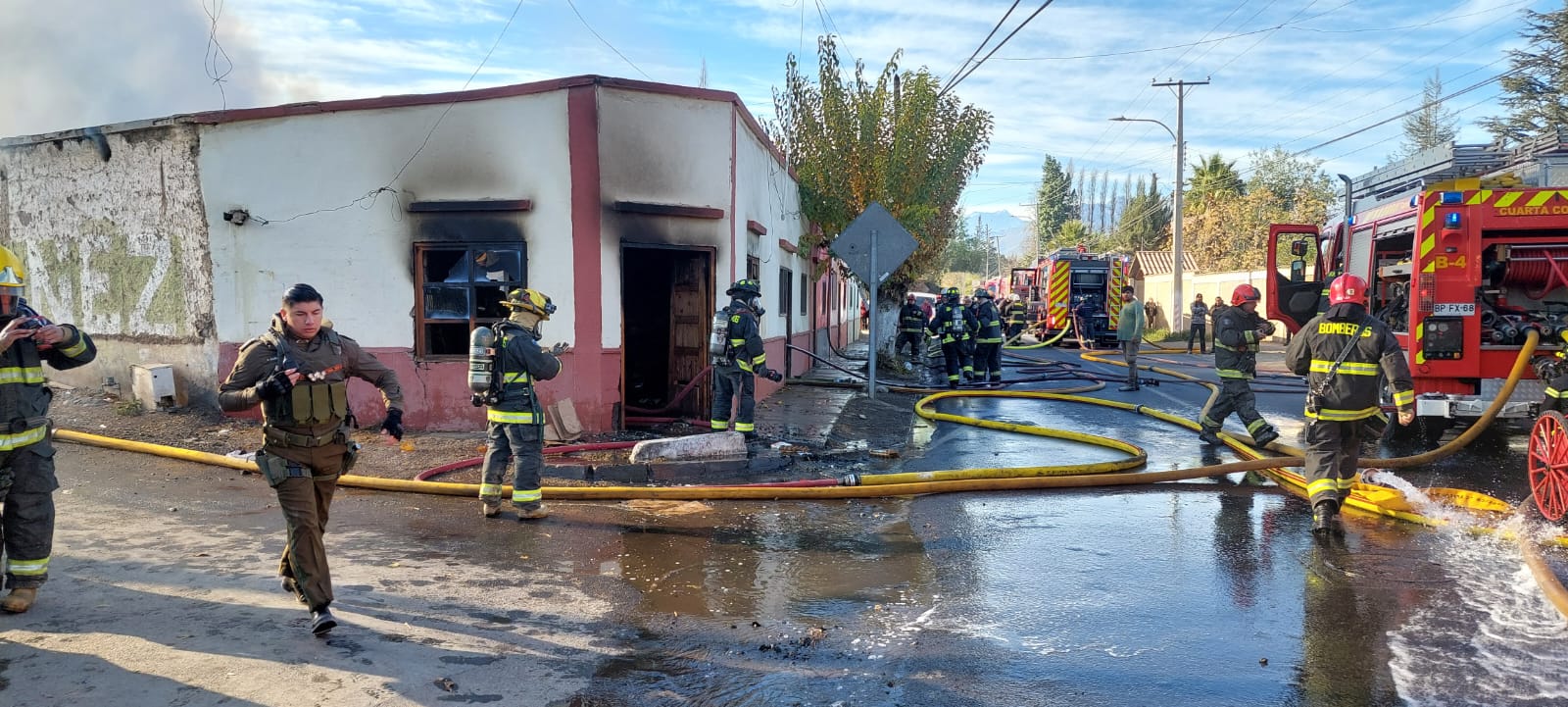 Salamandra podría haber provocado incendio que destruyó casona en San